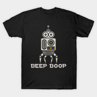 Beep Boop Robot T-Shirt